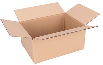 Vouwdozen 250 x 175 x 100 mm - Bruine Verzenddozen voor Kleine Goederen (50 Stuks)