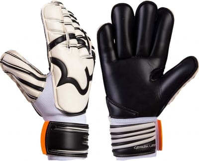 RWLK Black and White Roll Keepershandschoenen - Maat 7