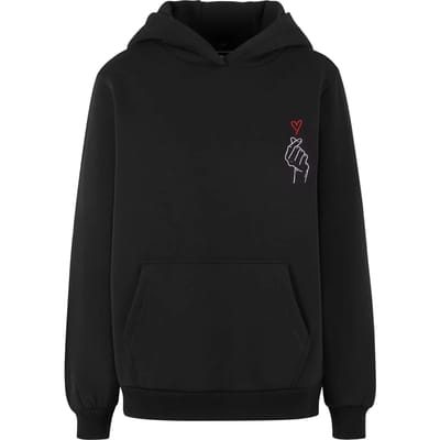 Zachte hoodie voor vrouwen Miss Tee K Heart EMB