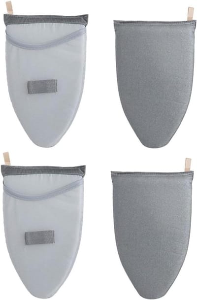 Strijkplank Handschoenen - Stoom Handschoen - Kleding Stomen - Waterdicht Anti-stoom - 4 Stuks - Lichtgrijs