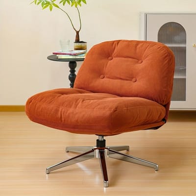Draaifauteuil – Fauteuil – Stoel – Lounger – Relaxstoel – Compact Model – 360° Draaibaar – Stevig Hardhouten Frame – Ergonomische Rugleuning – Eenvoudig Te Reinigen – Verkrijgbaar In Meerdere Kleuren