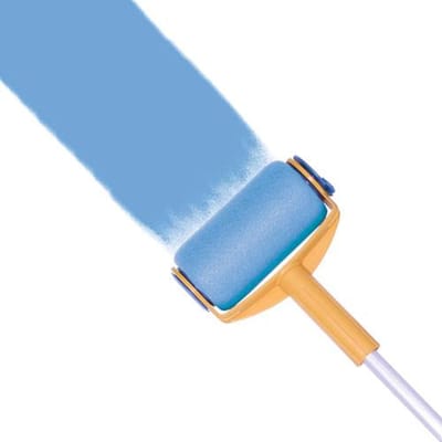 Rouleau à peinture anti-goutte avec réservoir de peinture