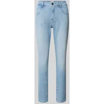 slim fit jeans van katoenmix model 'SHAKIRA'