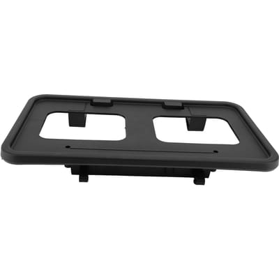 Pare-chocs avant Plaque d'immatriculation BC3Z17A385AA Support de plaque d'immatriculation pour F?450 F?550 Super Duty 2011?2016 noir