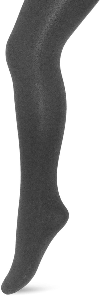 Bonnie Doon Kinder Panty Donker Grijs 70 Denier maat 128/134 - Opaque Kinderpanty - Gladde Naden - 70 Den - Blikdicht - Comfortabel Broekje - Black - Stevig en Zacht - Perfecte Pasvorm - Maximaal Draagcomfort -Dark Grey - BN163909.201