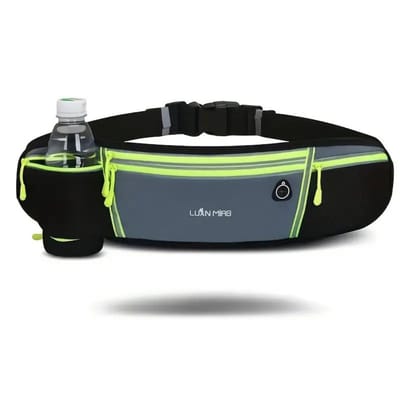 Livano Heuptas - Heuptasje - Heuptasjes - Money Belt - Dames - Heren - Festival - Wandelen - Fanny Pack - Grijs/Geel