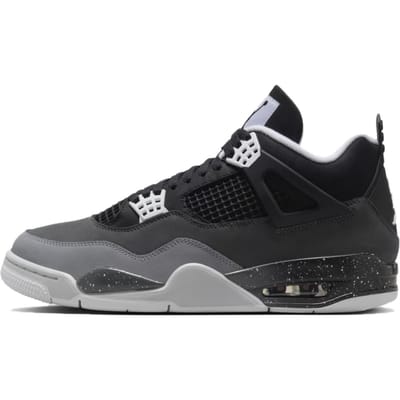 Air Jordan 4 Retro Fear 2024 Heren Sneakers Zwart Wit Antraciet FQ8138-002 40