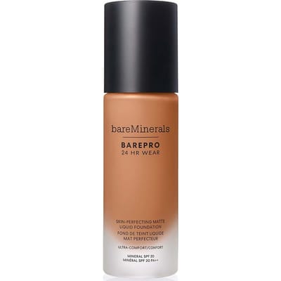 bareMinerals Foundation BAREPRO® 24HR Wear Skin-Perfecting Matte Liquid Mineral SPF 20 Vloeibare foundation Dames 30 ml