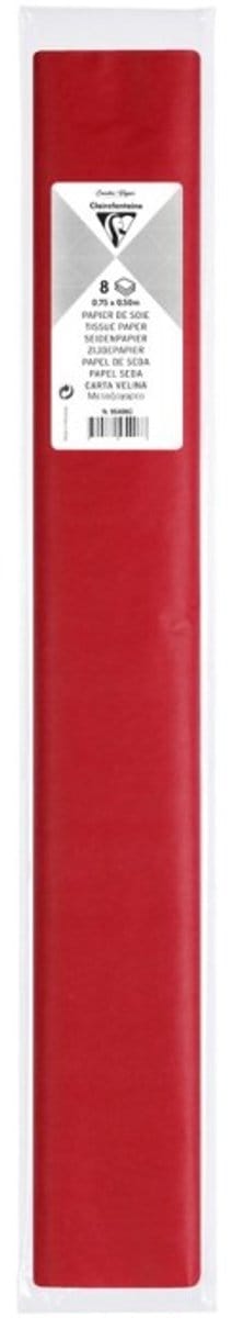 Clairefontaine zijdepapier 500x750mm rood