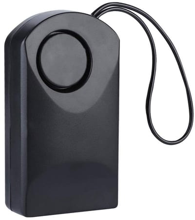 Allecto - Draadloos Touch Sensor Alarm - Beveiligingsalarm voor Deuren en Ramen - 120 dB Geluidsniveau - Veiligheid - Draadloze Technologie - Alarm...