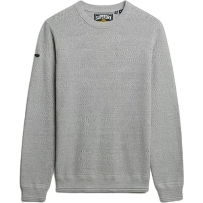 Superdry Lw Cotton Texture Jumper Sweater Heren - Maat L