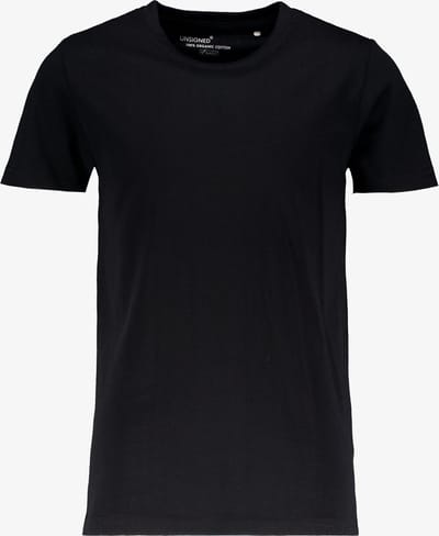 Unsigned basic jongens T-shirt zwart - Maat 92