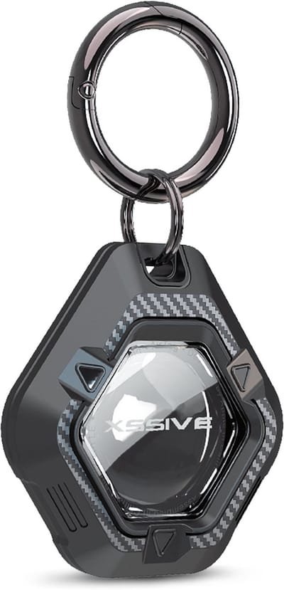 Sleutelhanger Case geschikt voor Apple Airtag Hoesje - Waterdicht - Houder voor o.a Hond, Kat, Sleutels, Koffer