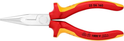 Lange bek-combinatietang met knipfunctie, 1000V geïsoleerd