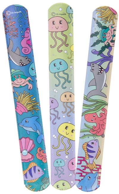 Duckiez Klaparmband Zeedieren - 36 stuks