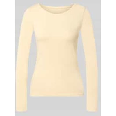 Shirt met lange mouwen van katoenmix