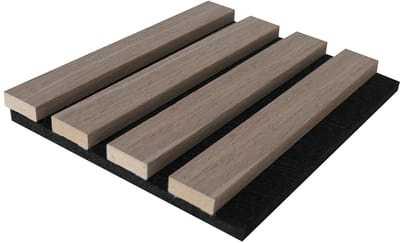 Vente-unique Akoestisch wandpaneel - Licht naturel houtafwerking - Set van 3,12 m² - Set van 2 stuks - PENCIA