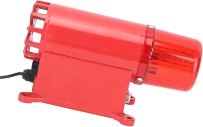 Industrieel Alarm - Waarschuwingshoorn Sirene - Veiligheid Waarschuwen - Verstelbaar Volume 130dB - IP65 Waterdicht - Rood