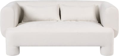 HOGBO - Driezitsbank - Wit - Polyester