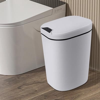 Automatische Prullenbak met Sensor - 10 Liter, Elektrisch Deksel, Slimme Oplossing voor Slaapkamer en Woonkamer
