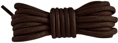 Ronde schoenveters Bruin -dikte 5 MM- 160cm- Outdoor/ sport schoenen veters
