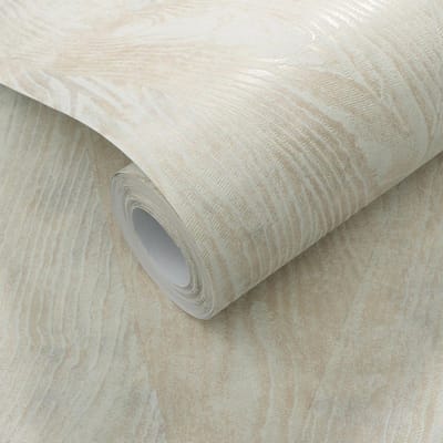Erismann Vinylbehang 10439-02 - Opus-2 - Hout Beige - 53cm x 10.05m