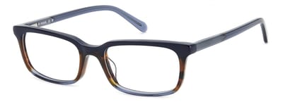Fossil FOS 7187 Blue 54/18/145 MAN Brilmonturen