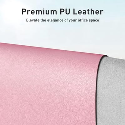 Bureauonderlegger Leer | Antislip Bureaubescherming | Waterdichte Muismat 60 x 35 cm | Kantoormaterialen | Moderne Desk Accessories