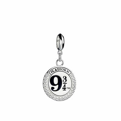 The Carat Shop - Harry Potter Sterling Zilveren Platform 9 3/4 Schuifbedel