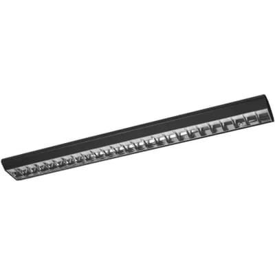 OSRAM Office Line Grid Curve LED kantoorlamp, 1,2 m, 40 W, 4000 lm, 4000 K, UGR <19, Click-DIM, zwart aluminium