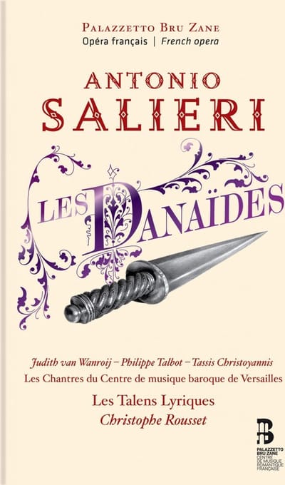 Les Talents Lyriques & Christophe Rousset - Salieri: Les Danaides (3 CD) (Limited Edition)