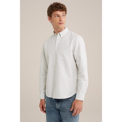 WE Fashion Shirt Light Green Taglia: M | Maglie a manica lunga Outlet | Uomo | Verde