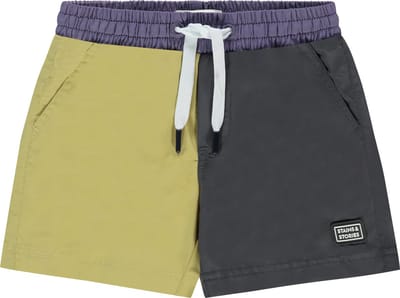 Stains and Stories boys swimshort Jongens Zwembroek - dark grey - Maat 92