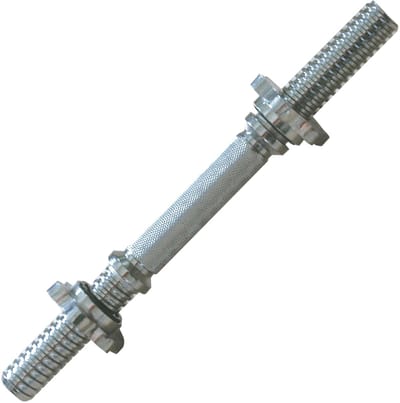 Tunturi Dumbbellstang - Schroefsluiting - 36cm - 30mm diameter - Incl. gratis fitness app
