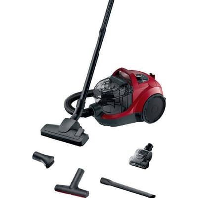 Bosch beutelloser Staubsauger Serie 4, rot Stofzuiger zonder zak 750 W Zakloos