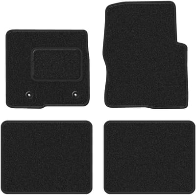 Wielganizator WLG-CARLUX-ANTHRA Serie - Autovloermatten - Antraciet - Geschikt voor Ford F150 (2003-2008)