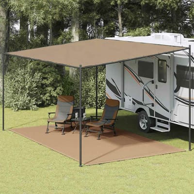 vidaXL Tenttapijt 300x500 cm taupe