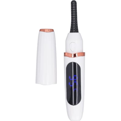 Verwarmde Wimperkruller USB Oplaadbaar Langdurig met LED Temperatuurweergave Elektrisch Wimperkrullen