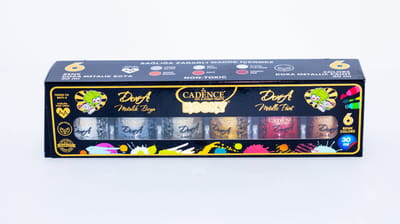 Cadence Kooky Dora Metallic Verf Set 6x30 ml