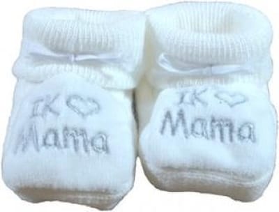 Slofjes I love Mama