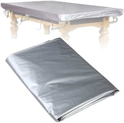 Tafelstofhoes - Beschermhoes Speeltafel - Tafel Beschermen - Waterdicht en Duurzaam - Meerdere Maten - Zilver