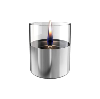 Tenderflame giftbox tafelhaard Lilly zilver D 10 H 10,5 cm