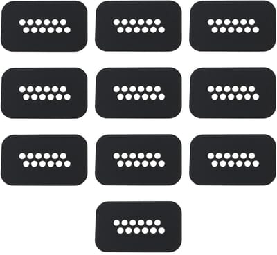 Dailygoods- Afdekking 10 Stuks - Waterdichte Sticker - Zijkabelconnector - Scheur/slijtvast - Bescherming tegen Stof/Vocht - Eenvoudige Installatie - Connectorsticker