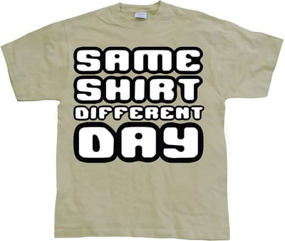 Hybris Same Shirt Different Day T-shirt SH-1-14024-H20-5