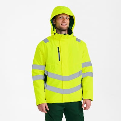 Engel Safety winterjack 1946-930 - Hi-vis Yellow / Green - L