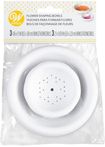 Wilton - Suikerbloem Shaping Bowls - Set/6