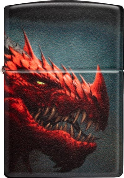Zippo aansteker Dragon Design