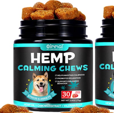 Kalmerende Snacks Hond | Bacon Flavor | Anti Stress, Anti Angst & Anti Agressie | 100% Natuurlijk | Hondensnacks | 30 Hondenkoekjes