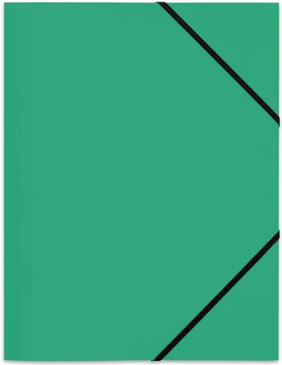 ELBA hoekspanmap Standard, DIN A4, PP, zwart
