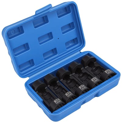 Veerpootmoer Dop 18mm 19mm 21mm 22mm 24mm 12 Punten 1 2in Aandrijving Veerpoot Spreider Dop black